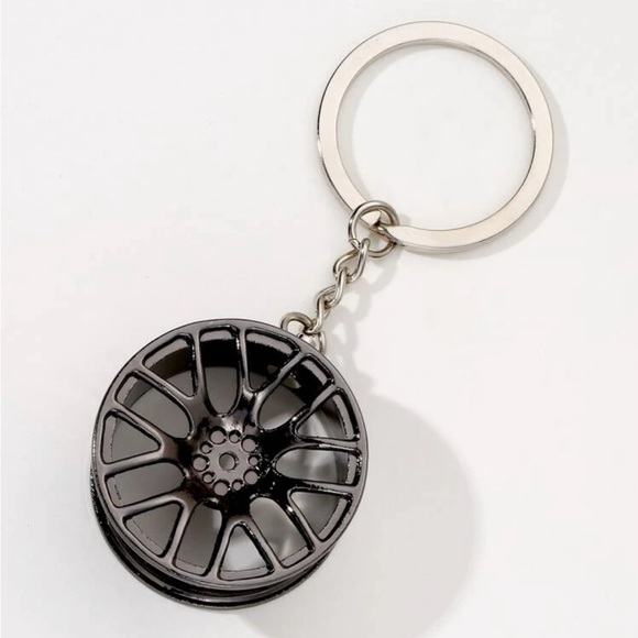 Black Rim Key Chain - Picture 4 of 4